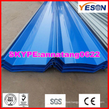 250mm painted roofing corner cover sheet/10cm slitting Painted Roofing Sheet/painted wall sheet